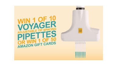 Win an Integra Voyager Adjustable Tip Spacing Pipette